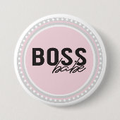 Boss Babe Button (Vorderseite)