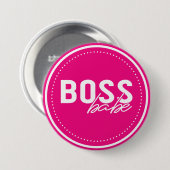 Boss Babe Button (Vorne & Hinten)