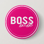 Boss Babe Button (Vorderseite)