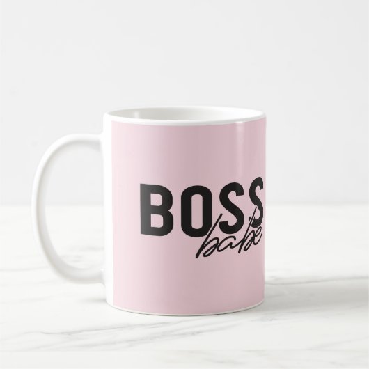 Boss Babe Coffee Tasse (Links)