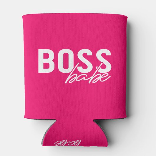 Boss Babe Dosenkühler (Rückseite)