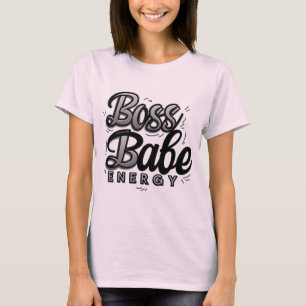 Boss Babe Energy Retro T-Shirt
