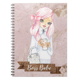 Boss Babe Notebook für Boss Girls Notizblock