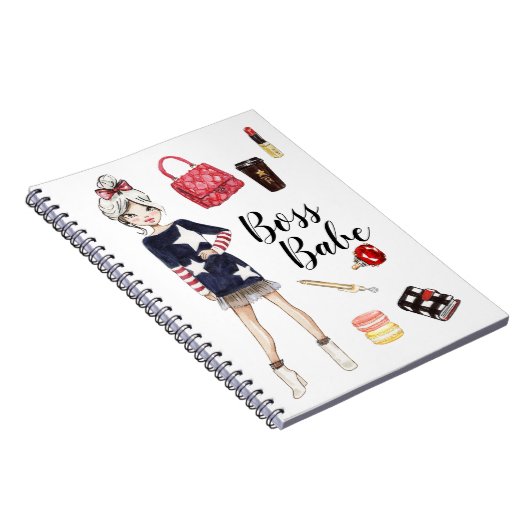 Boss-Babe-Notebook Notizblock (Rechte Seite)