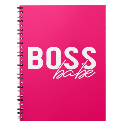 Boss Babe Notizblock (Vorderseite)