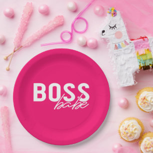 Boss Babe    Pappteller