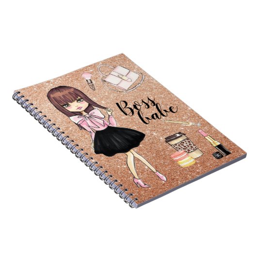 Boss Babe-Planerheft Notizblock (Rechte Seite)