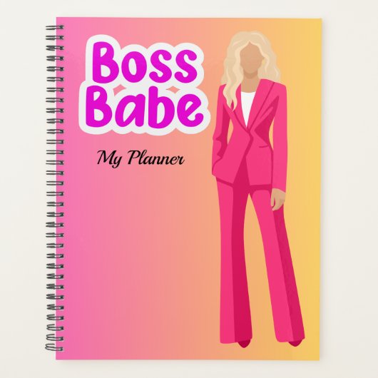 Boss Babe Planner Planer (Vorderseite)