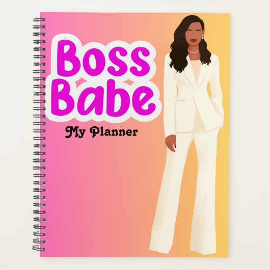 Boss Babe Planner Planer (Vorderseite)