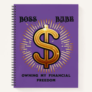 Boss Babe Spiral Notebook Notizblock