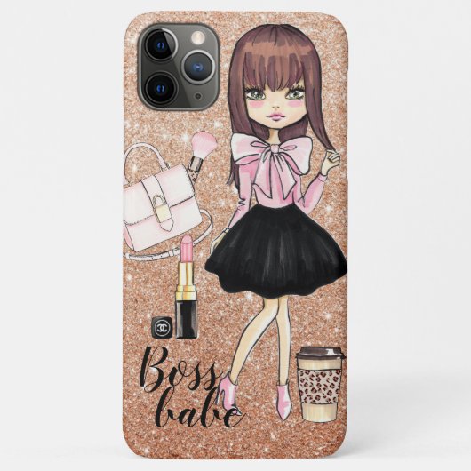 Boss Babe Wild und schicke i-Pad-Hülle Case-Mate iPhone Hülle (Rückseite)