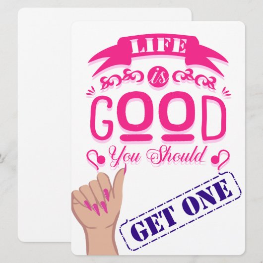 BOSS BABY FEIERTAGSKARTE (Vorne/Hinten)