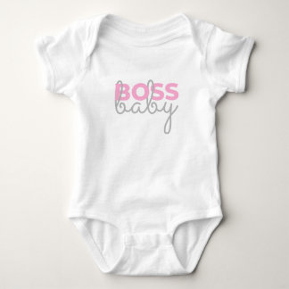 Boss Baby - Pink Strampler