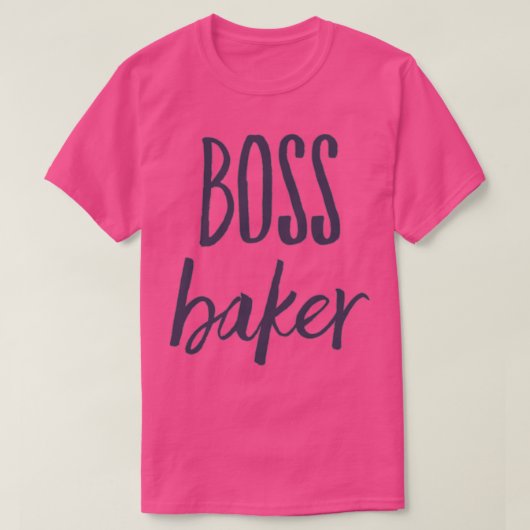 Boss Baker T-Shirt (Design vorne)