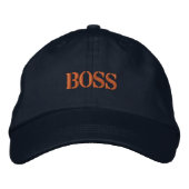 BOSS Baseball Cap Bestickte Baseballkappe (Vorderseite)