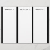 Boss Beautician Hair and Makeup Artist Flyer (Hinten)