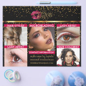 Boss Beautician Hair and Makeup Artist Flyer (Einzeln)