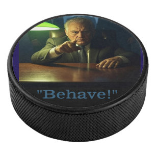 Boss benehmen Hockey-Puck Eishockey Puck