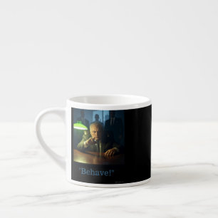 Boss benehmen sich rechte Espresso-Tasse Espressotasse