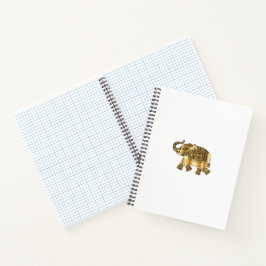 Boss bewegt den Tagesplaner Notizblock