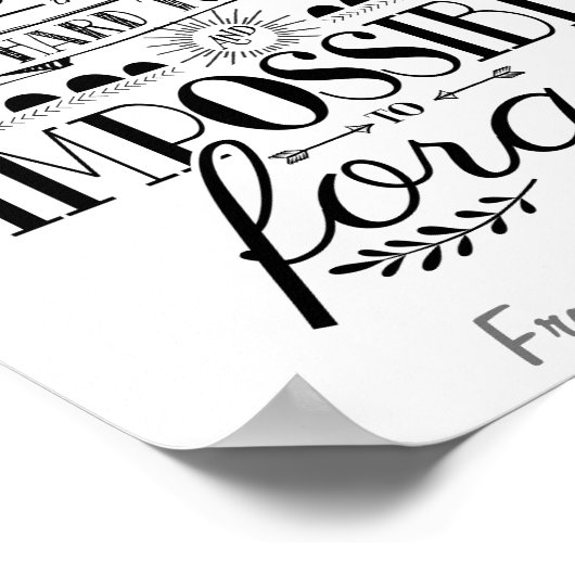 Boss-Bewertung Poster (Ecke)