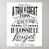 Boss-Bewertung Poster (Vorne)