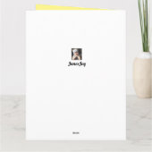 Boss Big so traurige Pensionierung Niedlich Grumpy Karte (Rückseite)