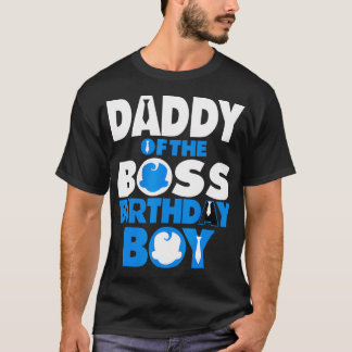 Boss Birthday Girl Baby Family Party T-Shirt