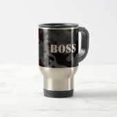 Boss Black Camouflage Beverage Reisecoffee Mug Reisebecher (VorderseiteRechts)