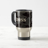 Boss Black Camouflage Beverage Reisecoffee Mug Reisebecher (Vorderseite Links)