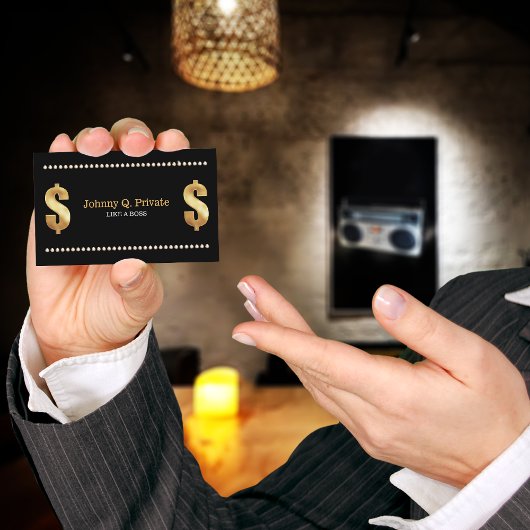 Boss Bling VIP Visitenkarte