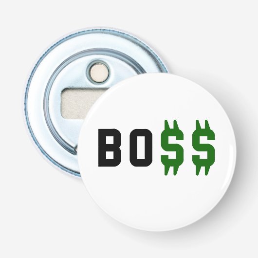Boss, Bo$ Flaschenöffner (Vorderseite)