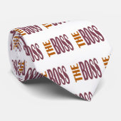 BOSS - Bodtypografie Krawatte (Gerollt)