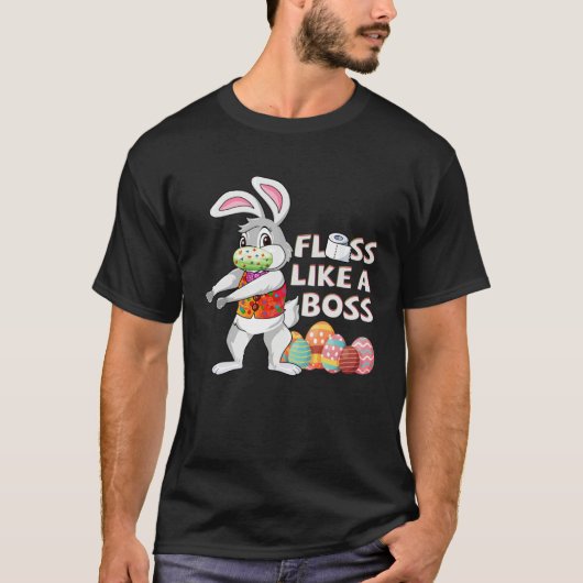 Boss Bunny Rabbi  Easter Day T-Shirt (Vorderseite)