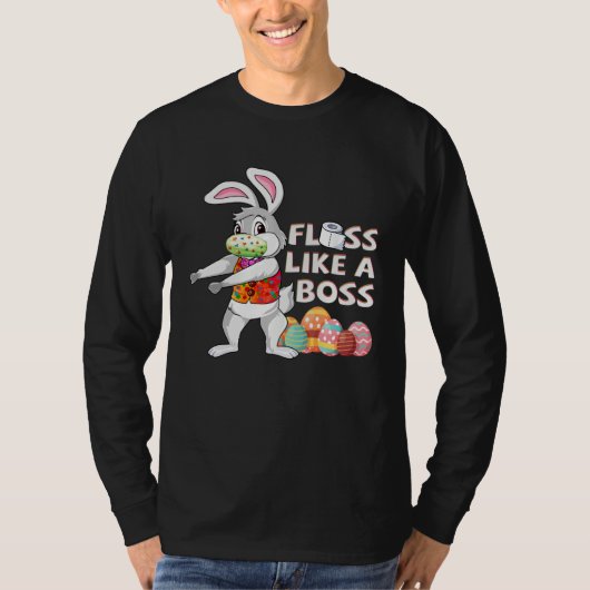 Boss Bunny Rabbi  Easter Day T-Shirt (Vorderseite)