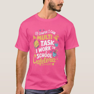 Boss Cafeteria Worker Lady Cook Lunch Lady T-Shirt