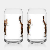 Boss cat winking tabby bear can dosenglas (Links)