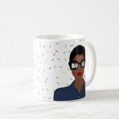 Boss Celebration Name Afriamerikanisch Kaffeetasse (VorderseiteRechts)