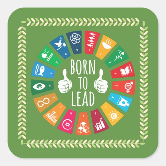 Boss CEO Grad Teacher Team Motivation Gift Sticker (Vorderseite)