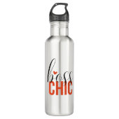 Boss Chic Wasserflasche Edelstahlflasche (Vorderseite)