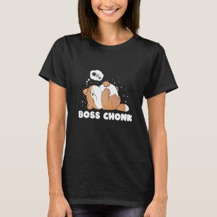 Boss Chonk Lazy Sleeping Cat Meme T-Shirt