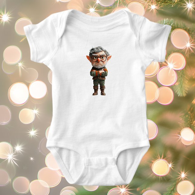Boss Christmas Elf Baby Bodysuit Baby Strampler (Von Creator hochgeladen)