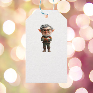 Boss Christmas Elf White Gift Tags Geschenkanhänger