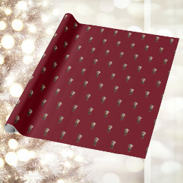 Boss Christmas Elf Wrapping Paper Geschenkpapier