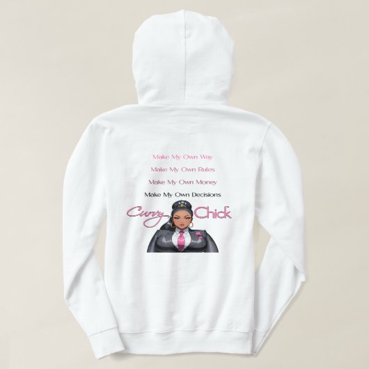 Boss Curves Hoodie (Design Rückseite)