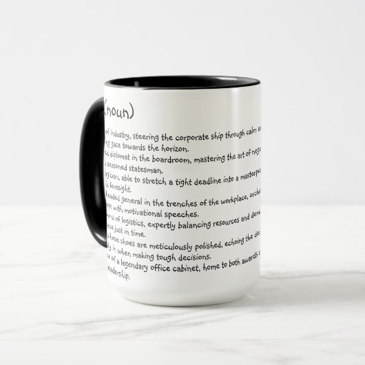 Boss Custom-Tasse Tasse (Vorderseite Links)