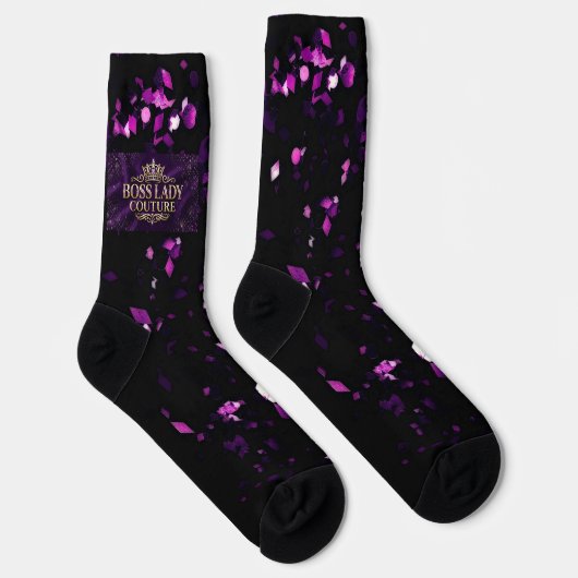 Boss-Dame Couture Crew Socken (Rechts)