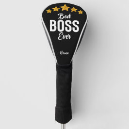 Boss Day Employee Apprecision Best Boss Ever Golf Headcover