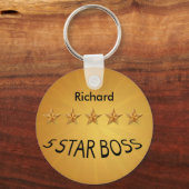 Boss Day Five Star Custom STD Schlüsselanhänger (Vorderseite)