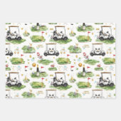 Boss Day für Golfer Geschenkpapier Set (Vorderseite 3)